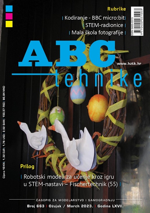 Časopis ABC tehnike broj 663 za ožujak 2023. godine