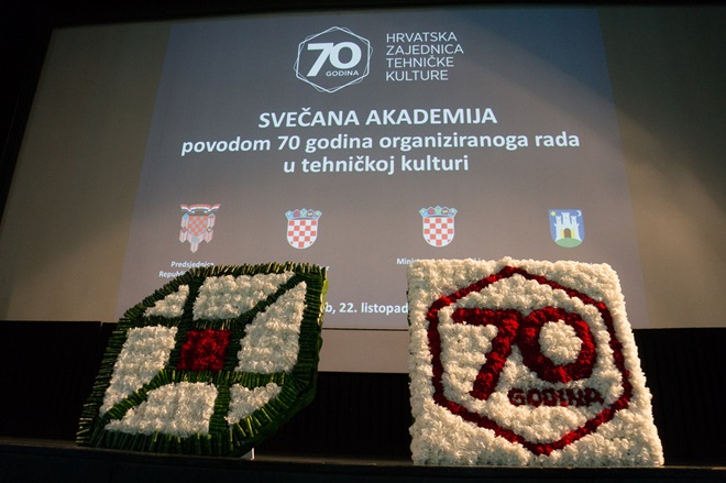 SVEČANA AKADEMIJA povodom 70 godina organiziranoga rada u tehničkoj kulturi