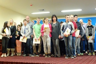 Podjela priznanja najuspješnijim mladim tehničarima i poduzetnicima u Primoštenu 4. travnja 2014.