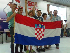 RoboCup 2011. - mladi varaždinski robotičari drugi na svijetu