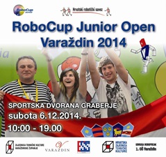 1. kolo Robolige u Varaždinu 6. 12. 2014.