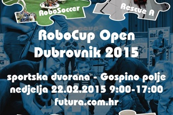 Hrvatska liga robotičara u Dubrovniku 22. 2. 2015.