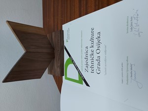 ZTK grada Osijeka dodijeljena volonterska nagrada za najbolji primjer dobre prakse uključivanja volontera