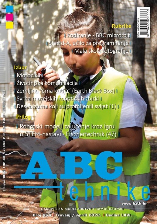 Časopis ABC tehnike broj 654 za travanj 2022. godine
