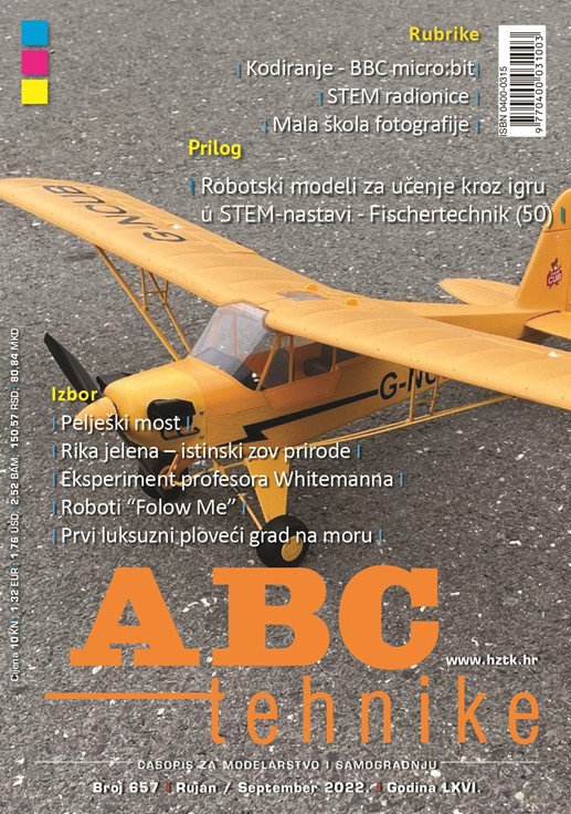 Časopis ABC tehnike broj 657 za rujan 2022. godine