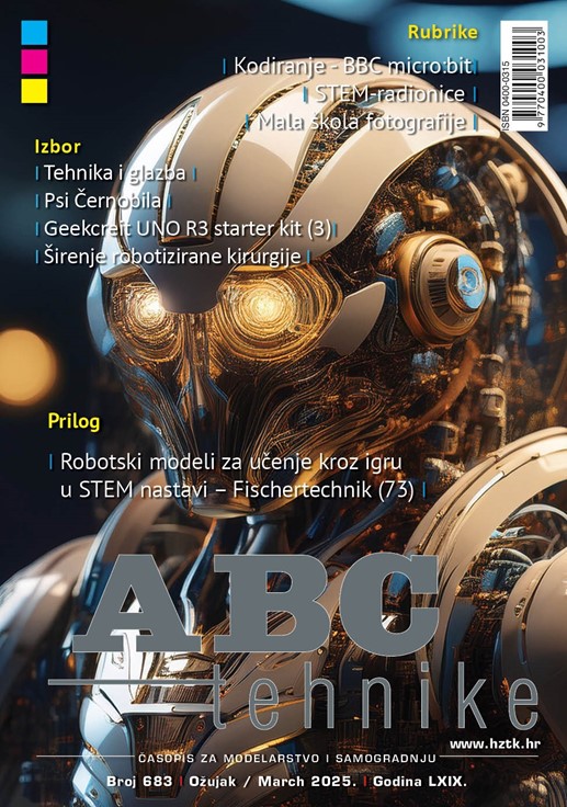 Časopis ABC tehnike broj 683 za ožujak 2025. godine