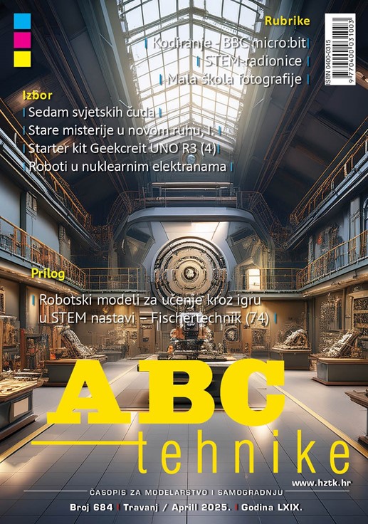 Časopis ABC tehnike broj 684 za travanj 2025. godine