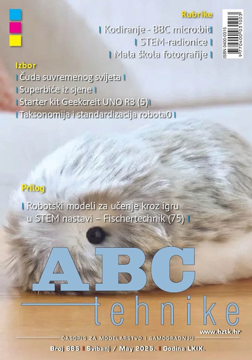 Časopis ABC tehnike broj 685 za svibanj 2025. godine