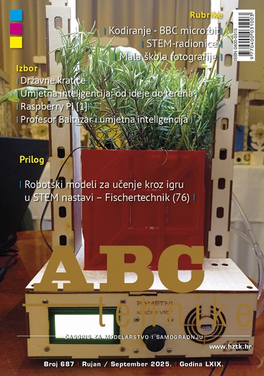 Časopis ABC tehnike broj 687 za rujan 2025. godine
