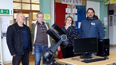  Lošinjski astronomi za astronome na potresom pogođenom području