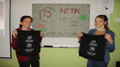 Ekološka čestitka Hrvatskoj zajednici tehničke kulture iz Kutine