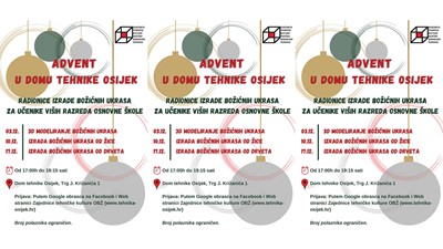 Advent u Domu tehnike Osijek