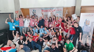 Veliki uspjeh hrvatskih natjecatelja na Euro RoboCupu