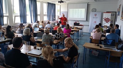 HZTK održala radionice robotike i automatike na međužupanijskom skupu učitelja tehničke kulture