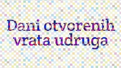 Dani otvorenih vrata udruga 5. - 7. 6. 2025.