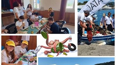 Tehnika, igra i čista riva! Održan Dan tehničke kulture i ekološka akcija čišćenja podmorja na otoku Ižu