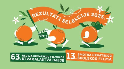 Objavljeni su rezultati selekcije za natjecateljski program 63. Revije hrvatskog filmskog stvaralaštva djece i 13. Smotre hrvatskog školskog filma