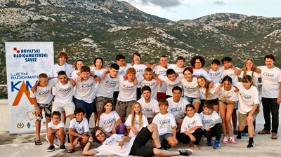 Održan Radioamaterski kamp za mlade Zvjezdano selo Mosor 2025.