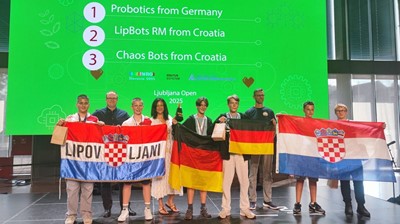 Dvije medalje naših robotičara na WRO Slovenija 2025
