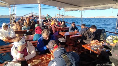 Hrvatski savez brodomaketara po drugi put sudjelovao u Eko-kampu Kornati