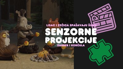Jesenske senzorne projekcije: kino za svu djecu