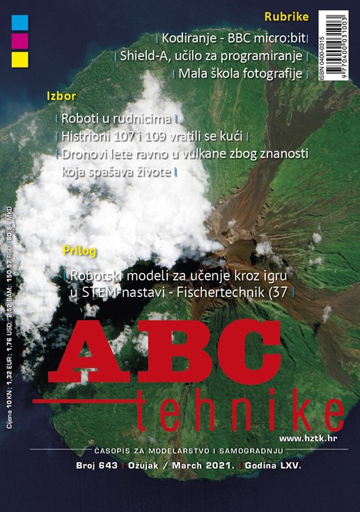 Časopis ABC tehnike broj 643 za ožujak 2021. godine