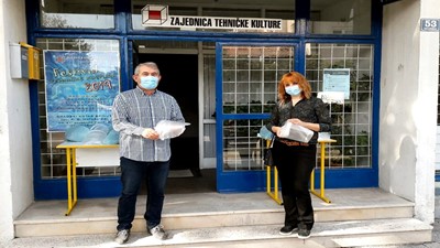 ZTK grada Splita donirala 1700 zaštitnih vizira!