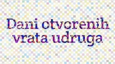 Obavijest o novom terminu Dana otvorenih vrata udruga 2020.