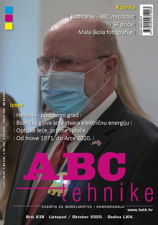 Časopis ABC tehnike broj 638 za listopad 2020. godine