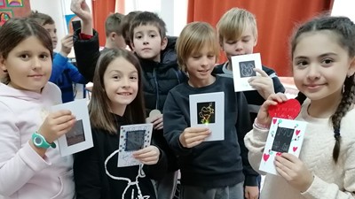 Svjetleće čestitke u Zadru