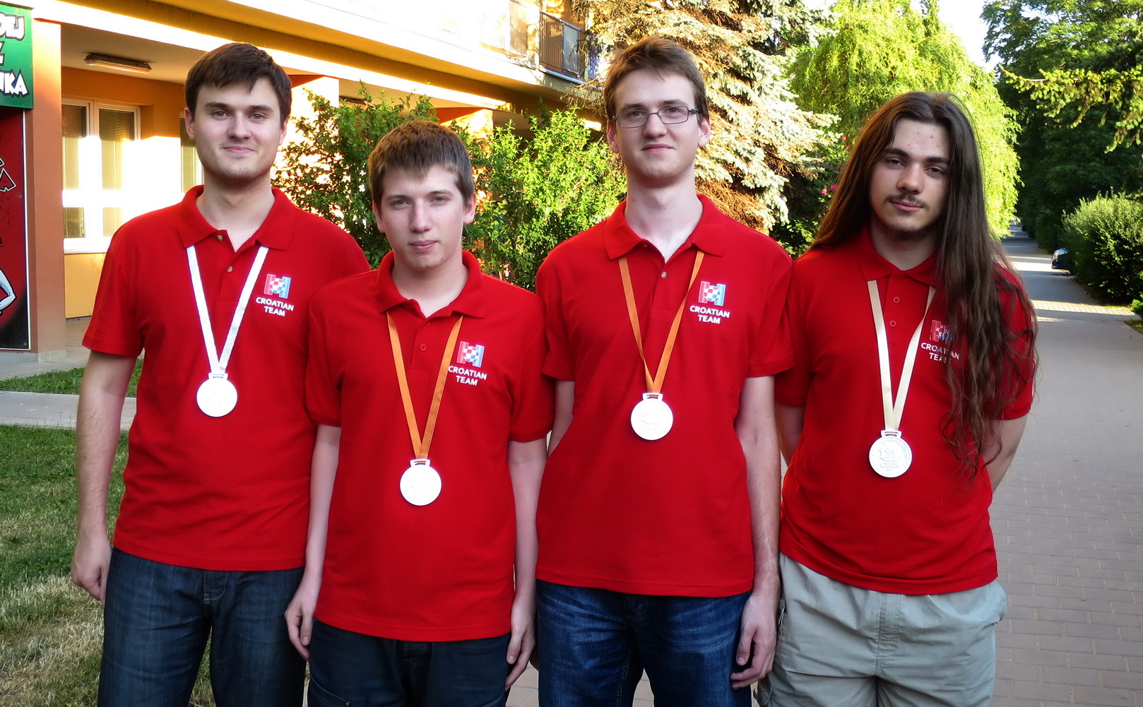 Mihael Liskij, Domagoj Bradač, Tonko Sabolčec i Ivan Lazarić